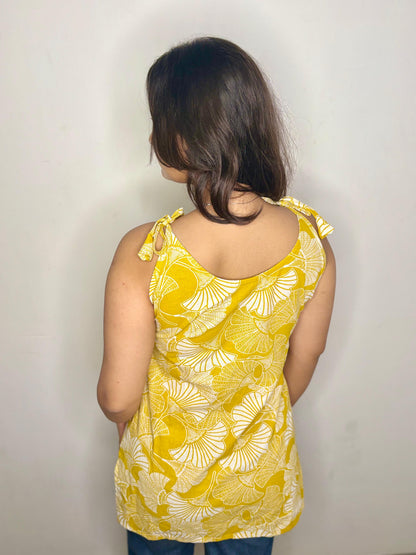 LAEMEEO Women's Floral Sleeveless Top